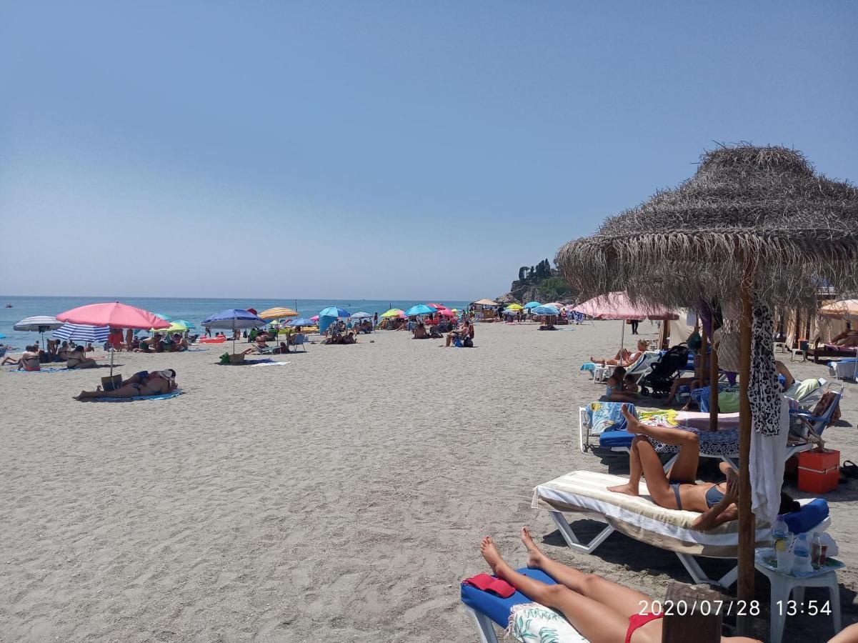 Nerja 1ª Linea De Playa De Burriana , Terraza Grande Al Mar Διαμέρισμα Εξωτερικό φωτογραφία